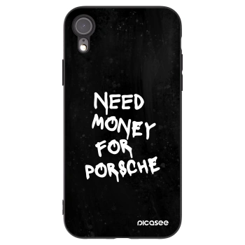 Picasee fekete szilikon tok az alábbi mobiltelefonokra Apple iPhone XR - Black Dollar