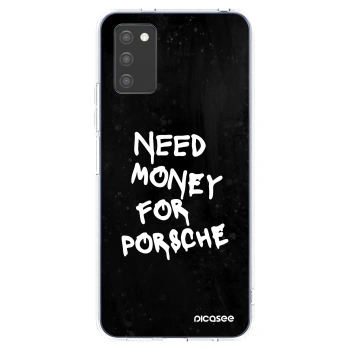 Picasee átlátszó szilikon tok az alábbi mobiltelefonokra Samsung Galaxy A02s A025G - Black Dollar
