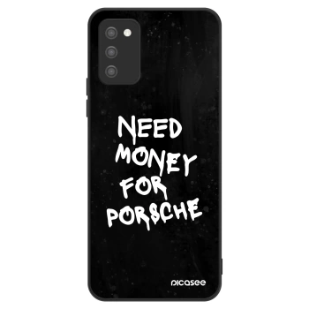 Szilikon tok erre a típusra Samsung Galaxy A02s A025G - Black Dollar
