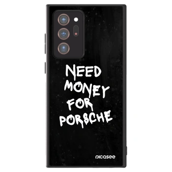 Szilikon tok erre a típusra Samsung Galaxy Note 20 Ultra - Black Dollar