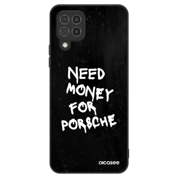 Szilikon tok erre a típusra Samsung Galaxy A22 A225F 4G - Black Dollar