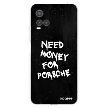 Picasee átlátszó szilikon tok az alábbi mobiltelefonokra Vivo Y33s - Black Dollar