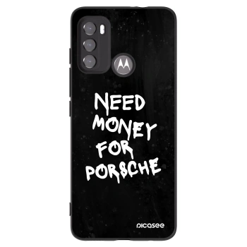 Picasee fekete szilikon tok az alábbi mobiltelefonokra Motorola Moto G60 - Black Dollar