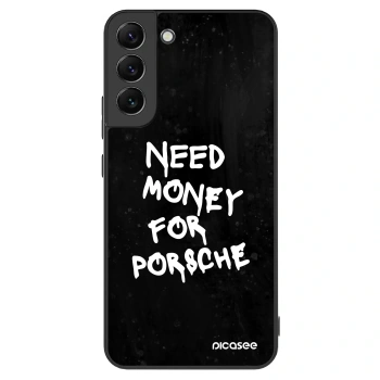 Szilikon tok erre a típusra Samsung Galaxy S22+ 5G - Black Dollar