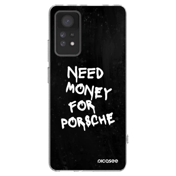 Picasee átlátszó szilikon tok az alábbi mobiltelefonokra Xiaomi Redmi Note 11 Pro 5G - Black Dollar