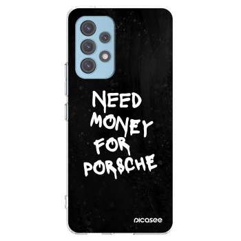Picasee átlátszó szilikon tok az alábbi mobiltelefonokra Samsung Galaxy A53 5G A536 - Black Dollar