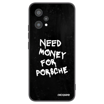 Picasee fekete szilikon tok az alábbi mobiltelefonokra Realme 9 Pro 5G - Black Dollar