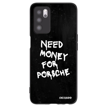 Picasee fekete szilikon tok az alábbi mobiltelefonokra OPPO A16s - Black Dollar