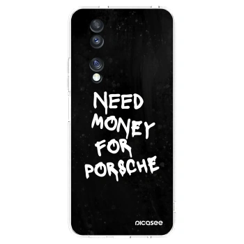 Picasee átlátszó szilikon tok az alábbi mobiltelefonokra Honor 70 - Black Dollar