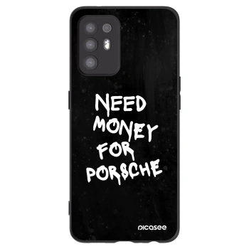 Picasee fekete szilikon tok az alábbi mobiltelefonokra OPPO A94 5G - Black Dollar
