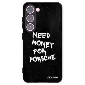 Picasee fekete szilikon tok az alábbi mobiltelefonokra Samsung Galaxy S23 5G - Black Dollar