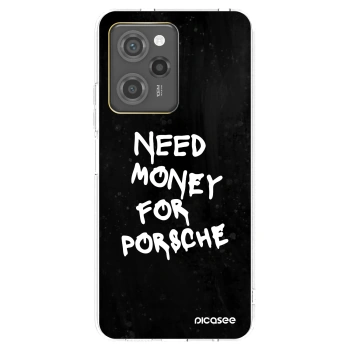Picasee átlátszó szilikon tok az alábbi mobiltelefonokra Xiaomi Poco X5 Pro - Black Dollar