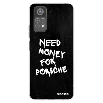 Picasee átlátszó szilikon tok az alábbi mobiltelefonokra Xiaomi Redmi Note 11S 5G - Black Dollar