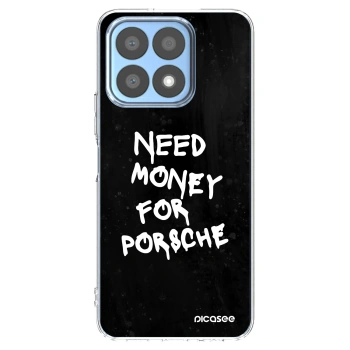 Picasee átlátszó szilikon tok az alábbi mobiltelefonokra Honor X8a - Black Dollar