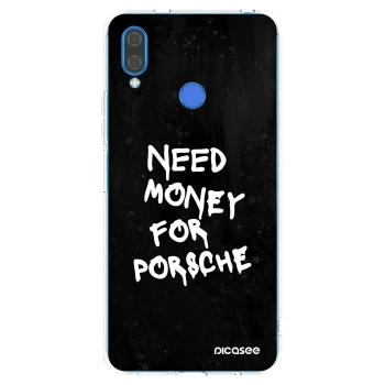 Picasee átlátszó szilikon tok az alábbi mobiltelefonokra Huawei Nova 3i - Black Dollar