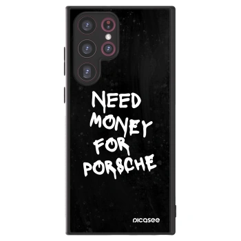 Picasee ULTIMATE CASE PowerShare Samsung Galaxy S22 Ultra 5G - készülékre - Black Dollar