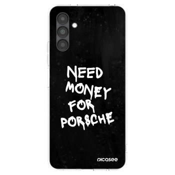 Picasee átlátszó szilikon tok az alábbi mobiltelefonokra Samsung Galaxy A04s A047F - Black Dollar