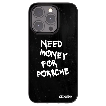 Picasee fekete szilikon tok az alábbi mobiltelefonokra Apple iPhone 15 Pro - Black Dollar
