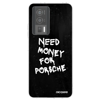 Picasee átlátszó szilikon tok az alábbi mobiltelefonokra Xiaomi Poco F5 Pro 5G - Black Dollar