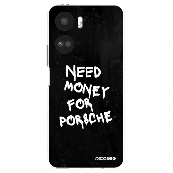 Picasee átlátszó szilikon tok az alábbi mobiltelefonokra Honor 90 Lite 5G - Black Dollar