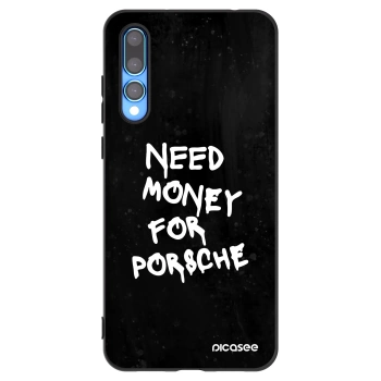 Picasee fekete szilikon tok az alábbi mobiltelefonokra Huawei P20 Pro - Black Dollar