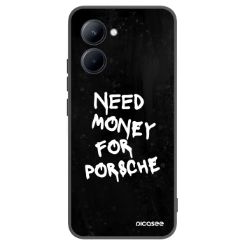 Picasee fekete szilikon tok az alábbi mobiltelefonokra Realme C33 (2023) - Black Dollar