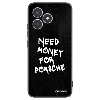 Picasee fekete szilikon tok az alábbi mobiltelefonokra Realme C53 - Black Dollar