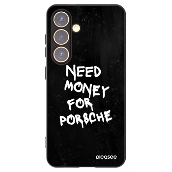 Picasee fekete szilikon tok az alábbi mobiltelefonokra Samsung Galaxy S24 S921B 5G - Black Dollar