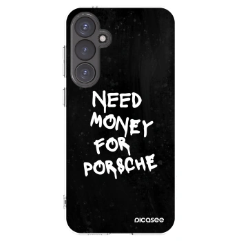 Picasee átlátszó szilikon tok az alábbi mobiltelefonokra Samsung Galaxy S23 FE S711B - Black Dollar