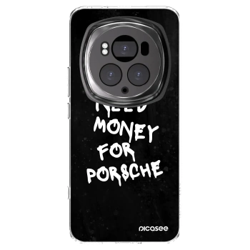 Picasee átlátszó szilikon tok az alábbi mobiltelefonokra Honor Magic6 Pro - Black Dollar