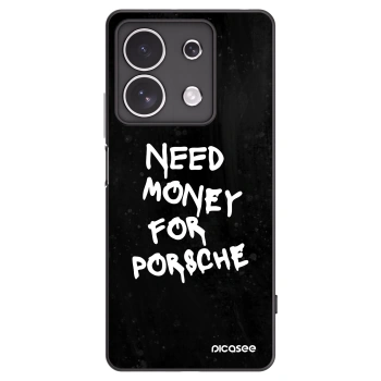 Picasee fekete szilikon tok az alábbi mobiltelefonokra Xiaomi Redmi Note 13 4G - Black Dollar