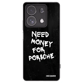 Picasee fekete szilikon tok az alábbi mobiltelefonokra Xiaomi Redmi Note 13 Pro 4G - Black Dollar