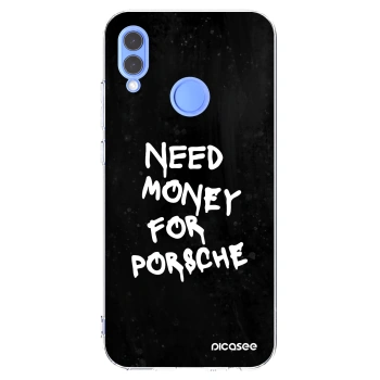 Picasee átlátszó szilikon tok az alábbi mobiltelefonokra Honor 10 Lite - Black Dollar