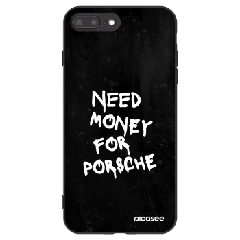 Picasee fekete szilikon tok az alábbi mobiltelefonokra Apple iPhone 8 Plus - Black Dollar