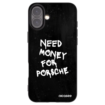 Picasee fekete szilikon tok az alábbi mobiltelefonokra Apple iPhone 16 Plus - Black Dollar