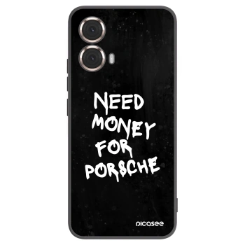 Picasee fekete szilikon tok az alábbi mobiltelefonokra Motorola Moto G85 - Black Dollar