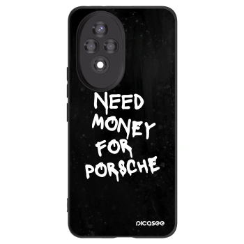Picasee fekete szilikon tok az alábbi mobiltelefonokra Honor 200 Pro 5G - Black Dollar