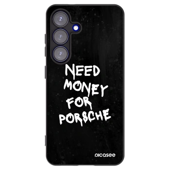 Picasee fekete szilikon tok az alábbi mobiltelefonokra Samsung Galaxy S25 5G - Black Dollar
