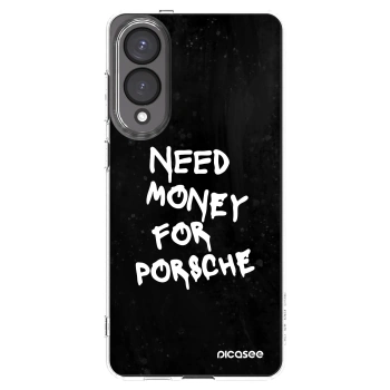Picasee átlátszó szilikon tok az alábbi mobiltelefonokra Samsung Galaxy S25 Edge 5G - Black Dollar