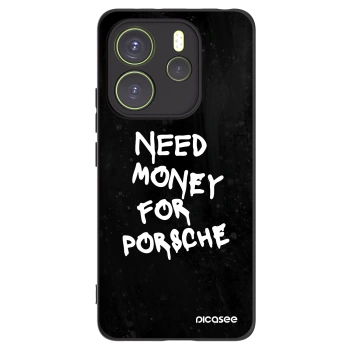 Picasee fekete szilikon tok az alábbi mobiltelefonokra Xiaomi Redmi Note 14 4G - Black Dollar