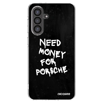 Picasee átlátszó szilikon tok az alábbi mobiltelefonokra Samsung Galaxy A56 5G A566B - Black Dollar