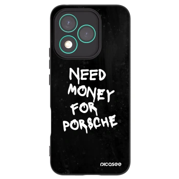 Picasee fekete szilikon tok az alábbi mobiltelefonokra Honor 400 Lite 5G - Black Dollar