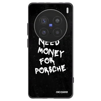 Picasee fekete szilikon tok az alábbi mobiltelefonokra Vivo X200 Pro - Black Dollar