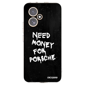 Picasee átlátszó szilikon tok az alábbi mobiltelefonokra Honor 400 5G - Black Dollar