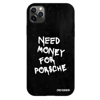 Szilikon tok erre a típusra Apple iPhone 11 Pro Max - Black Dollar