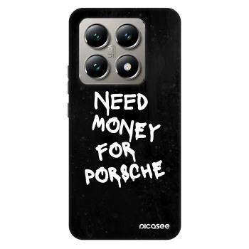 Szilikon tok erre a típusra Xiaomi 14T Pro - Black Dollar