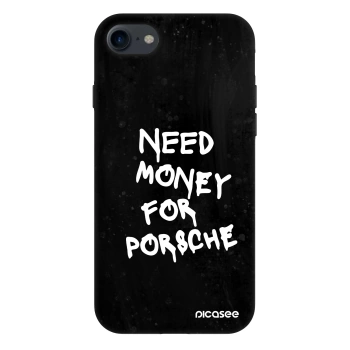 Szilikon tok erre a típusra Apple iPhone 7 - Black Dollar