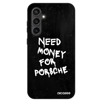 Szilikon tok erre a típusra Samsung Galaxy S23 FE S711B - Black Dollar
