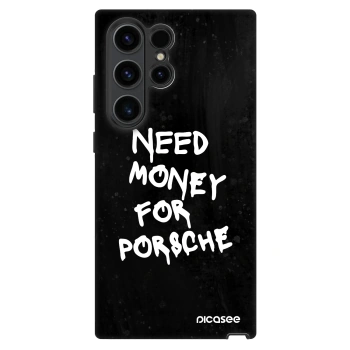 Szilikon tok erre a típusra Samsung Galaxy S22 Ultra 5G - Black Dollar