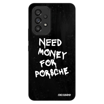 Szilikon tok erre a típusra Samsung Galaxy A53 5G A536 - Black Dollar